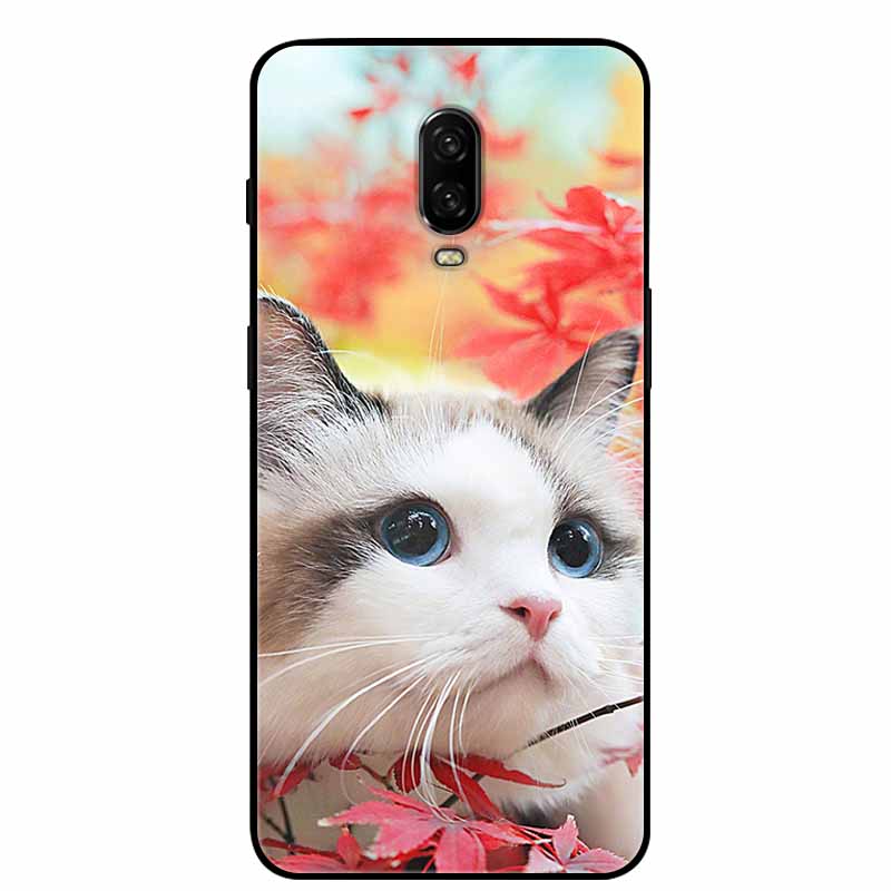 Чехол для Oneplus 6T Силиконовый Милый ТПУ Мягкая Крышка Телефона для One Plus 6 6T Защитные Задние Панели oneplus6T Милые Кошки Funda Capa
