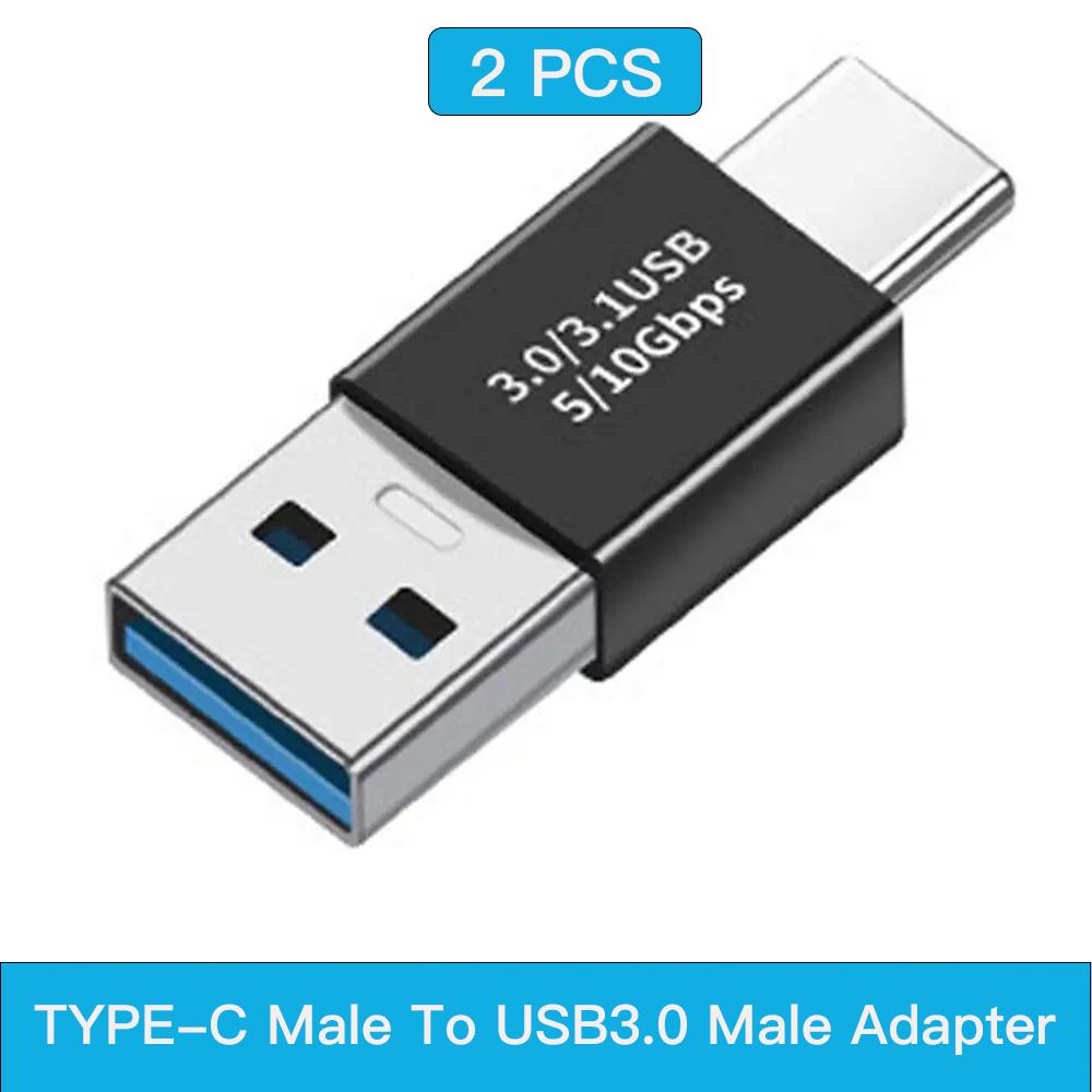 Разъем USB 3.0 Адаптер USB - USB 5 Гбит/с Gen1 Папа-папа Мама USB-конвертер Кабель-удлинитель для SSD HDD Штекер-удлинитель USB 3.0