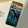 Чехол с китовой рыбой, волной и морем для OPPO A74 A94 A54 A1K A15 A16 A52 A72 A83 A91 A93 A53S A5 A9 A31 A53 2020, чехол