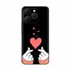 Shockproof Case For Realme 15T 5G Case Luxury Painted Black TPU Silicone Soft Bumper Funda for Realme 15T Phone Cases Back Cover