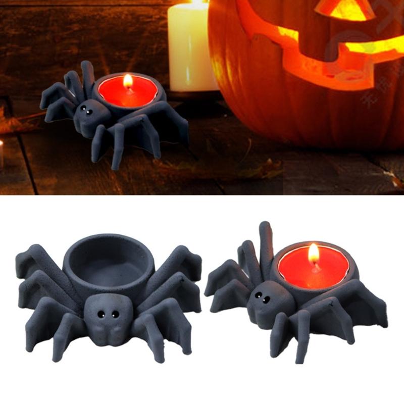 Большие пауки, подсвечник, смоляные формы, лоток, силиконовые формы для литья из эпоксидной смолы, формы для подсвечников, ювелирных изделий