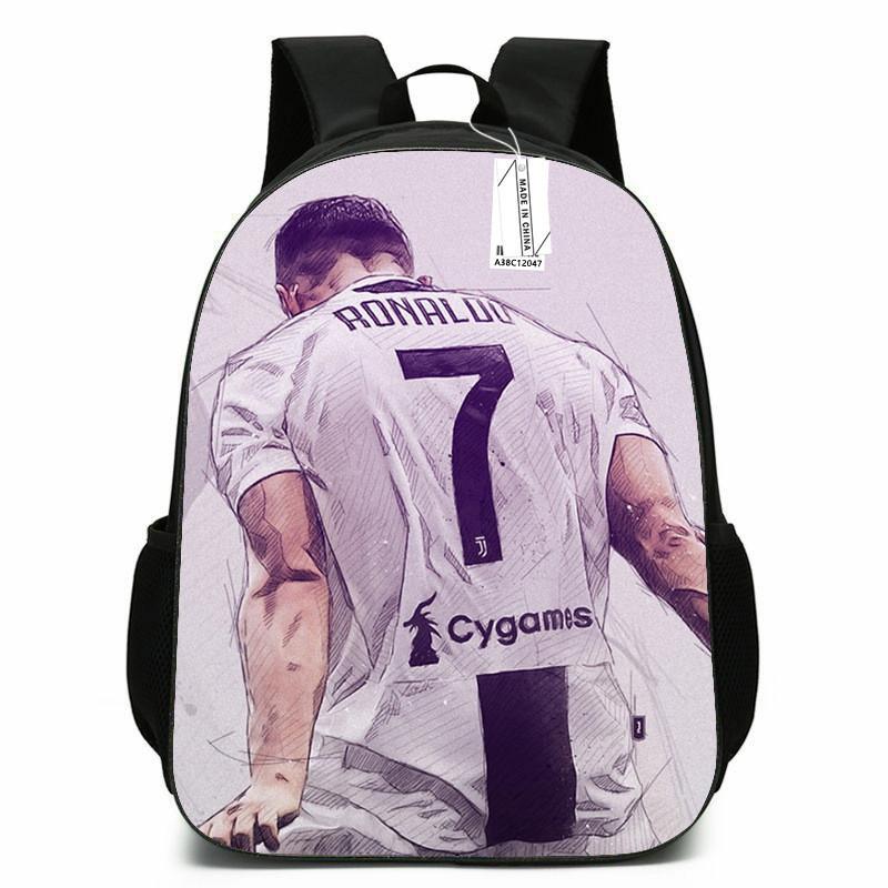 Мультяшный школьный рюкзак Cr7 из ткани Оксфорд, дышащий, легкий, для учеников начальной школы, для класса