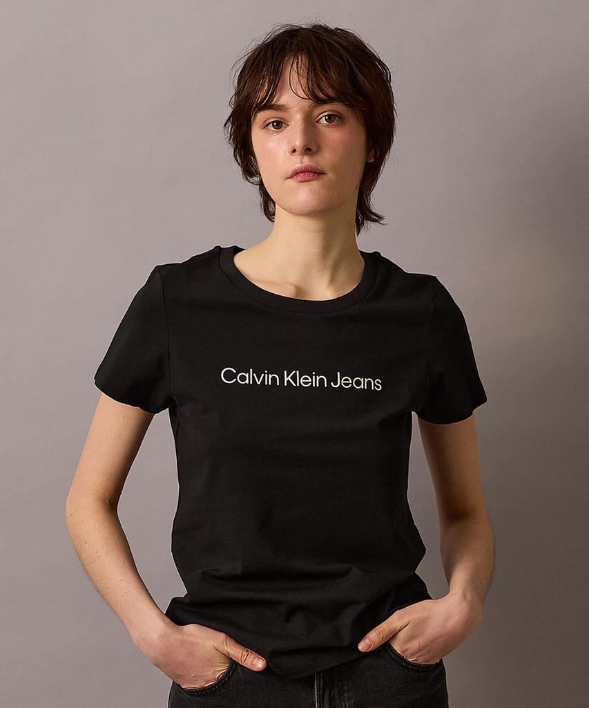 Приталенная 47AB807 S BLACKUB1 [Calvin Klein] Футболка