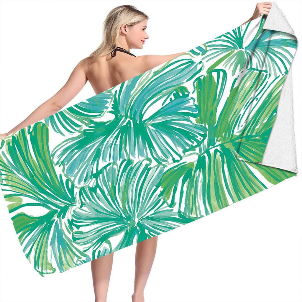 Полотенце для купания 28 × 59 дюймов, банное полотенце для взрослых, банное полотенце, впитывающее полотенце из микрофибры, пляжное полотенце