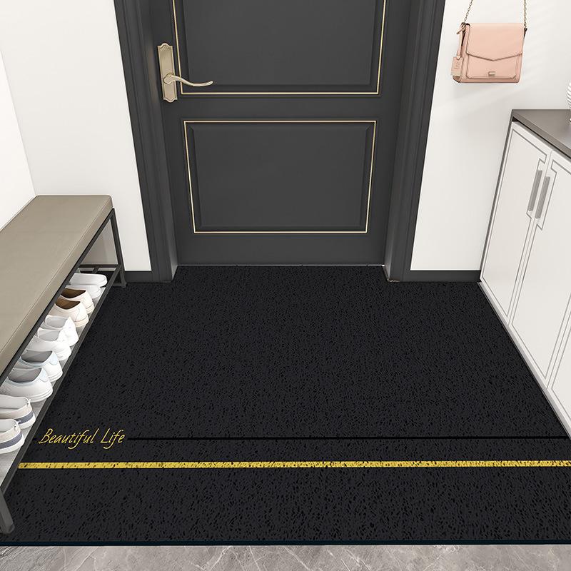 Entrance Door Mat Floor Mat Household Foyer Entrance Mat Wear-resistant and Anti Slip Foot Mat