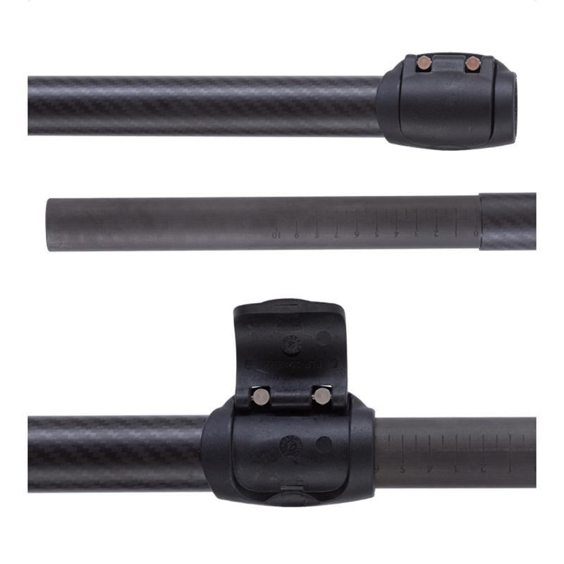 HEALING 4 Sections Kayak Paddle Carbon Fiber Double-Head Blades Inflatable Stand Up Paddle for Boat Surfing Kayaks Tool