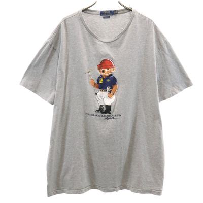 Футболка с коротким рукавом Polo Bear Классического кроя Мужская Б/У
