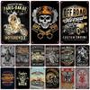 Vintage Tezlik Mototsikl Posteri Metall Belgisi Plakat Qalay Belgisi Garaj Klub Erkaklar G'ori Bar Pab uchun Hunarmandchilik Hayda Biker Devor Dekori Plaketi
