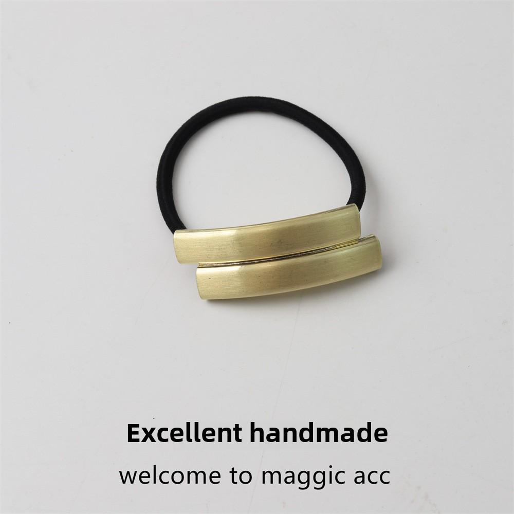 Блестящая веревка для волос из сплава: Износостойкий, красочный, стильный аксессуар для волос для женщин