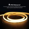 220V COB LED Strip Light with Dimmer Switch EU Power Plug 288LEDs/m Flexible Led Ribbon Lamp Tape For Home Room Decoration