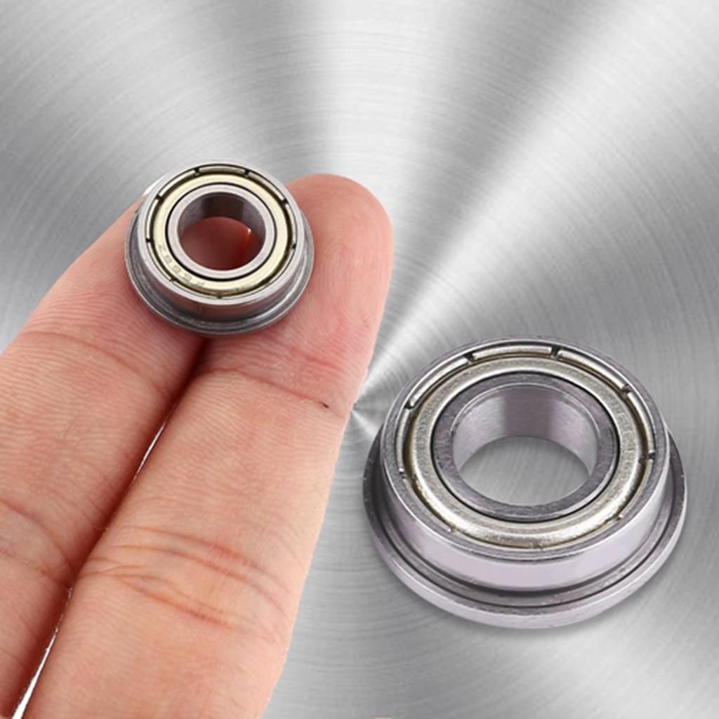 10 шт. F688ZZ металлические стальные двухэкранированные фланцевые шарикоподшипники 8*16*5 мм для двигателя