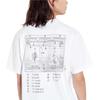Uniqlo Коллаборация Street Fighter SS24 Футболка с коротким рукавом и круглым вырезом с напечатанным рисунком, нарисованным от руки, унисекс, белая 470741-00