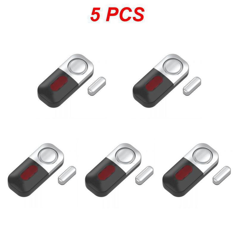 Новая домашняя сигнализация для двери, окна, 130 дБ, магнитный датчик, простая установка, низкое энергопотребление, подходит для дома, отеля и компании