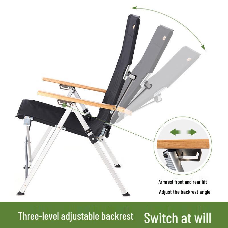 Naturehike Aluminum Alloy Folding Camping Lounge Chair