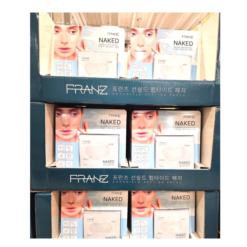 Franz Naked Прозрачный УФ-защитный патч 14 порций