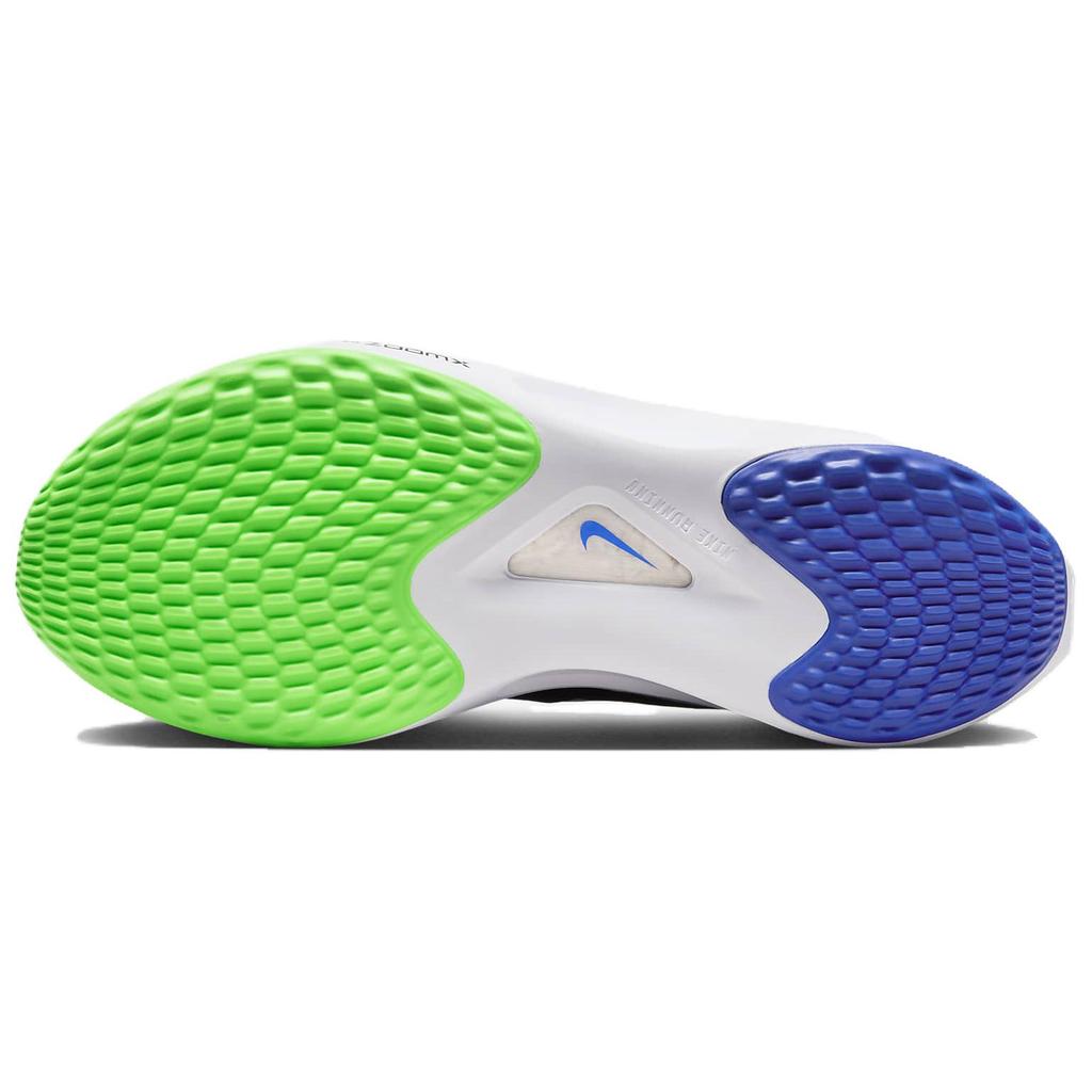Nike Zoom Fly 5 White Green Strike Blue Мужские кроссовки Racer-Blue Black DM8968-101