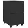 VidaXL Mobile Filing Cabinet Anthracite 39x45x67 Cm Steel