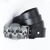 Ремень мужской Rider Retro Flat Buckle Hip Hop Trend Personality Pure Cowhide Belt