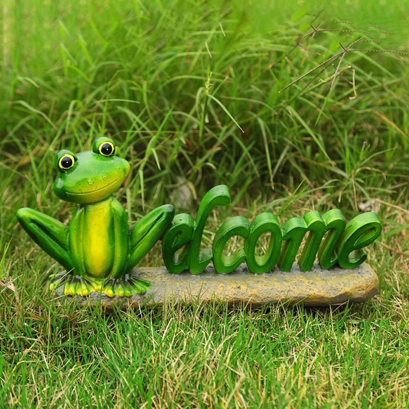 Simulated Frogs, Resin Handicrafts Ornaments, Welcome Signs, Balconies, Courtyards, Entrances, Animal Shapes, Garden Bonsai, Decorative Decorations