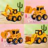 Childrens Inertia Pressing Construction Truck Toy Set For Boys And Girls Ages 3 To 6