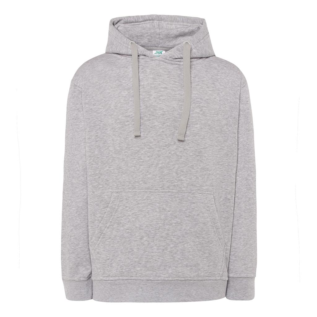 JHK Unisex Adult Melange Kangaroo Pocket Hoodie