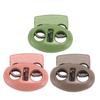 30Pcs Metal Cord Locks Double Hole Zinc Alloy Light Multi Purpose Cord Stopper for Drawstrin