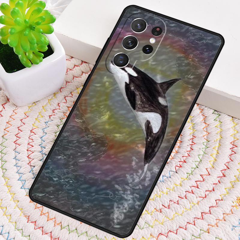 Косатки Косатки Мягкий Силиконовый Чехол для Телефона Для Samsung Galaxy note 10 pro S26 S25 S24 S23 S22 S21 Plus S25Ultra Capa Чехол