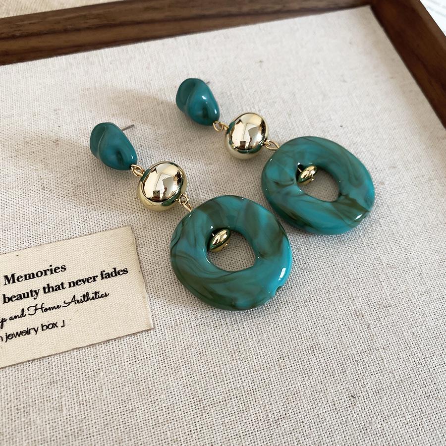 Европейское Ретро Геометрическое Бусины Нержавеющая Сталь Чокер Ожерелье