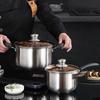 Balde Thickened Stainless Steel Milk & Soup Pot Set