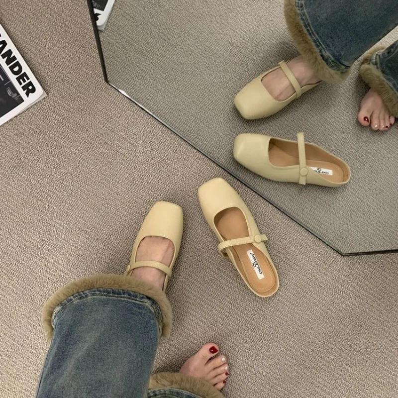 New Summer Women Shoes Retro Large Size Sandals for Women Fashion Casual Flat Shoes for Women Zapatos De Mujer 2024