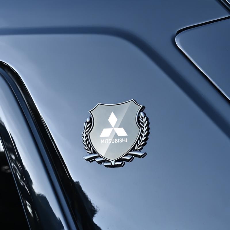 Металлический Значок Наклейка На Боковое Окно Багажника Автомобиля Для Mitsubishi Lancer Outlander Ralliart Eclipse L2 Asx Pajero
