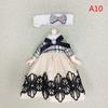 Sweet Skirt 16cm Doll Clothes Suit Plush Patch Cute Clothes Set  Doll Accessory