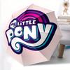 Автоматически складывающийся милый зонт My Little Pony с прочным железным каркасом, портативный компактный дорожный зонт для использования в любое время года, для вечеринок 0807043