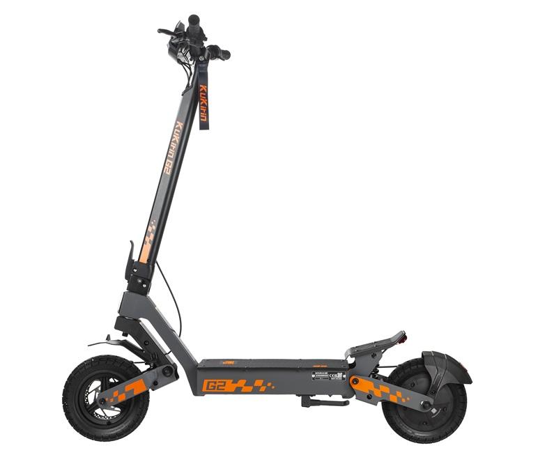 KuKirin Мотор G2 48V 800W Быстрый Самокат 45КМ/Ч и 55КМ Запас хода, 10-дюймовая Внедорожная Шина Электрический Самокат с Большим Запасом Хода для Взрослых(НЕТ ЭБЭ)