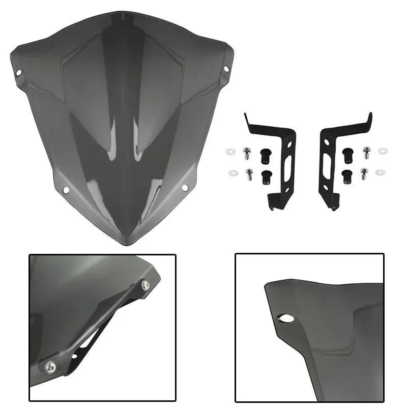 Motorcycle Front Windscreen Windshield Protection Wind Deflectors for YAMAHA MT-07 FZ-07 MT 07 FZ 07 18-20