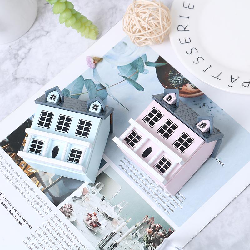Креативный кукольный домик Мини Мебель Симпатичная Карманная Вилла Орнамент