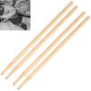 2 Pair 5A 7A Maple Wood Drumsticks for Jazz Drum / Dumb Drum Exercise
