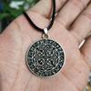 Viking Dragon Soul Norse Runic Amulet Pendant Men's Necklace