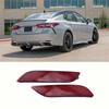Pair Rear Bumper Light Reflector Lamp For 2018-2021 Toyota Camry LE SE XLE XSE