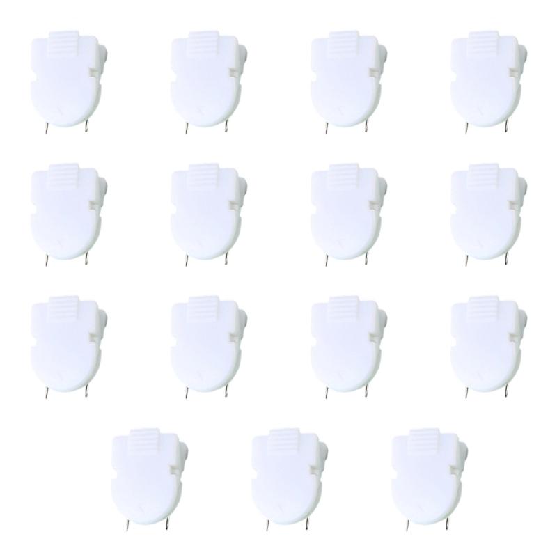 15 шт. Пластиковые клипсы для панелей для тканевых настенных досок объявлений, тканевые клипсы для панелей для дома, офиса, классной комнаты