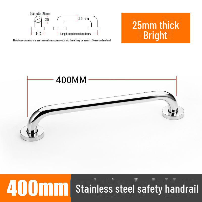 304 Stainless Steel Barrier-Free Bathroom Safety Handrail for Disabled and Elderly