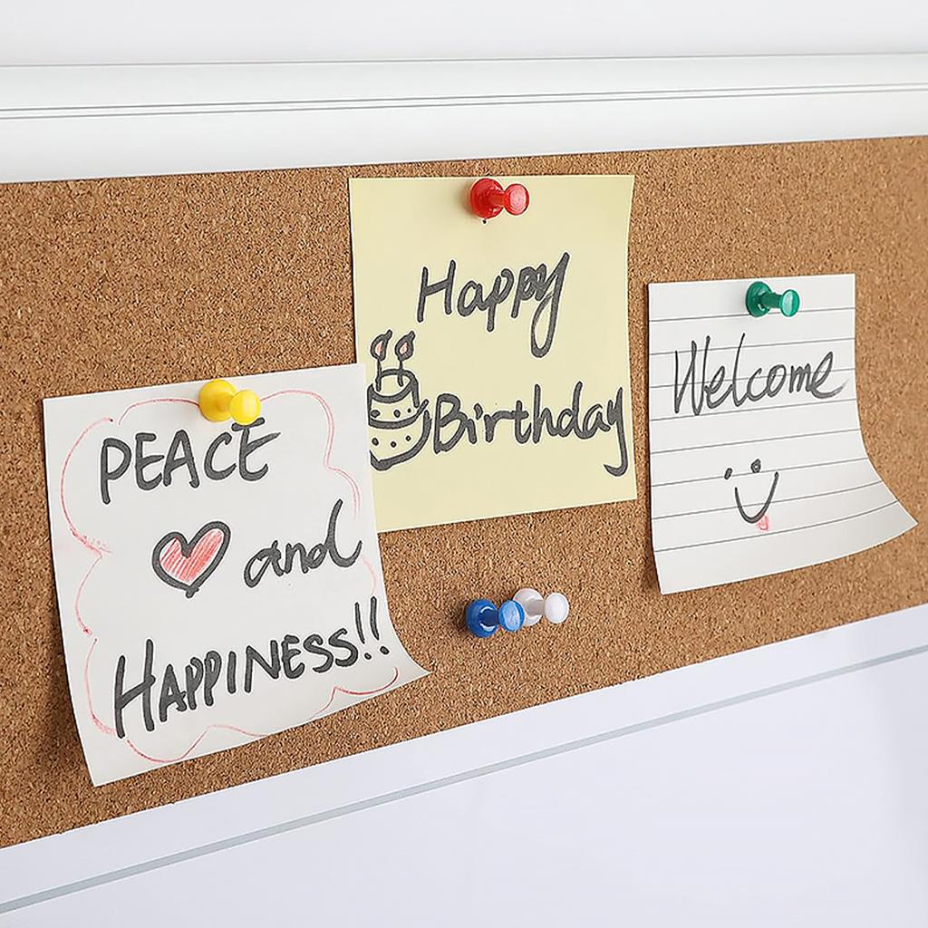 100 шт. кнопок, кнопок для доски объявлений, кнопок-палочек, настенных украшений для пробковой доски, офисных цветных кнопок для организации стола