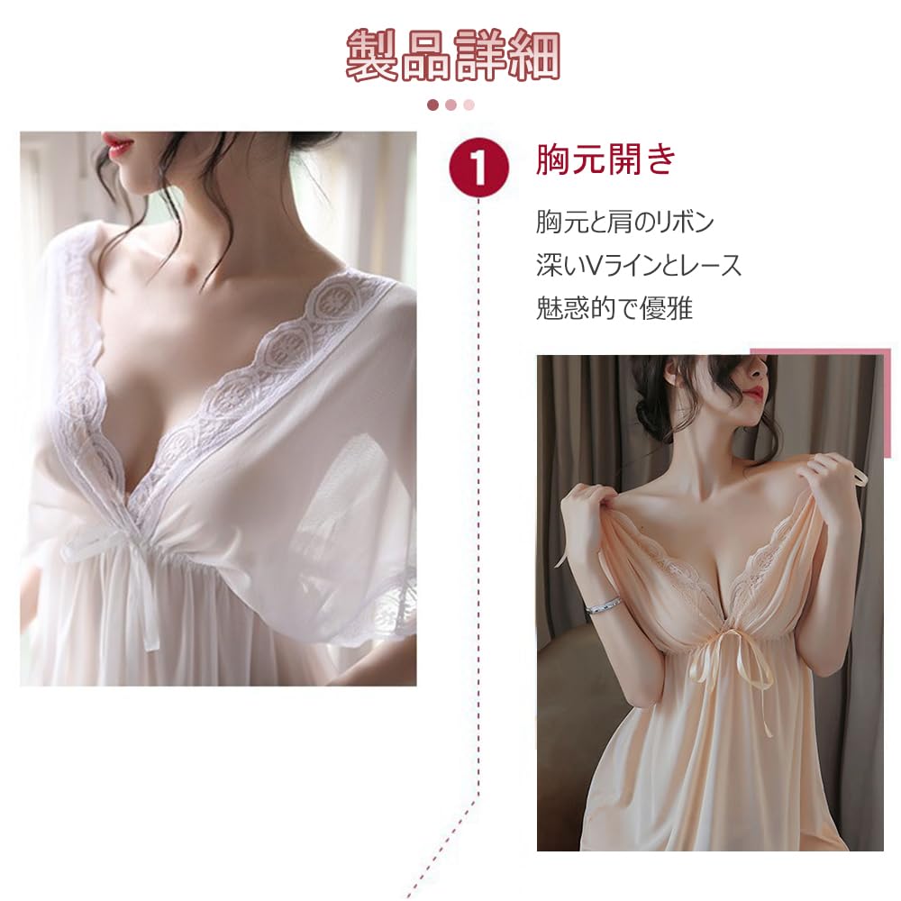 Сексуальное белье для комнаты Внутреннее Спереди Свободное Включено [SOIMOE] Женщины, Бэбидолл, Платье, Нижнее белье, Ночная сорочка, Сексуальное, Переодевание, Комбинация, Без спины,