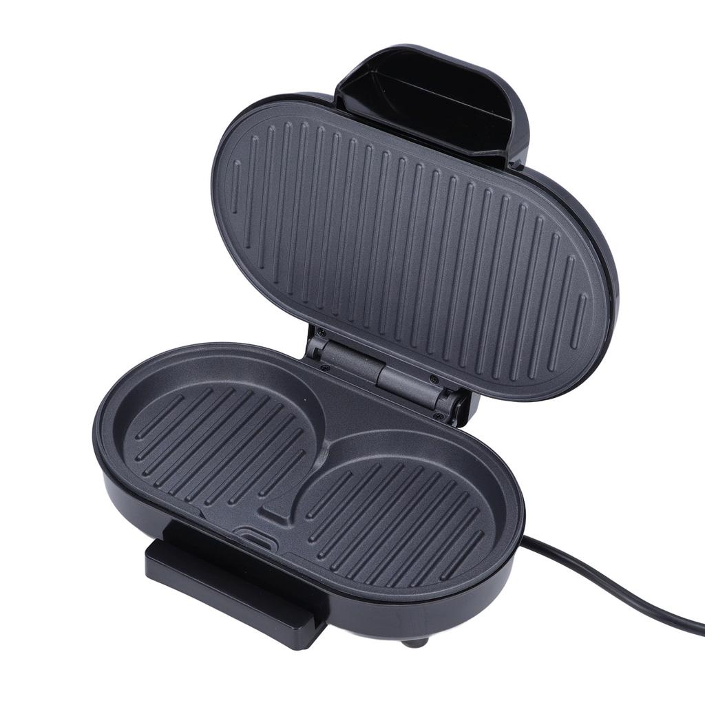 Электрический бургер-мейкер, устойчивый к пригоранию, быстро нагревающийся, компактный, для внутреннего использования, стейк-гриль для панини с сыром на гриле