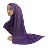 Jersey Scarf Stones Modal Headscarf Women's Hijab Islamic Female Shawl Lady Bonnet Headwrap