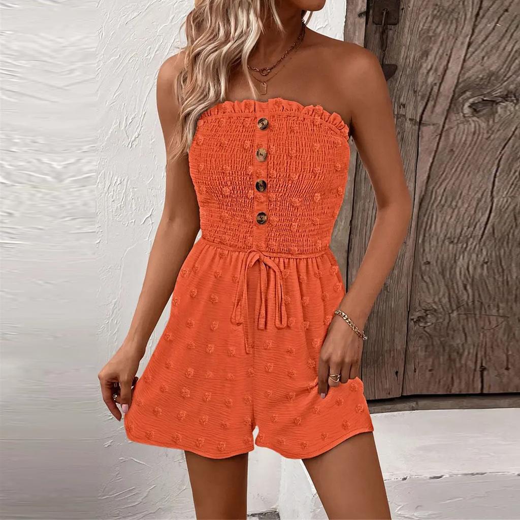 Женский удобный повседневный комбинезон с коротким рукавом, свитер, комбинезон, шорты