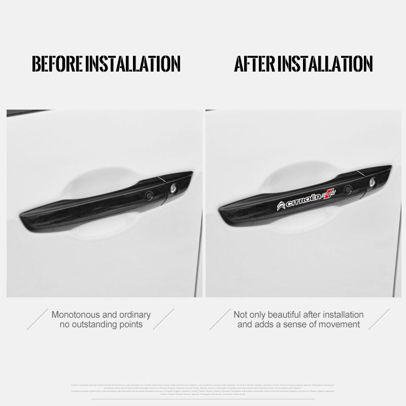 Наклейки с логотипом автомобиля на выбор Автомобильные декоративные наклейки для Citroen C1 DS3 C2 C3 Vts C4 Saxo C4L C5 C6 C8 Xsara C3-XR Picasso