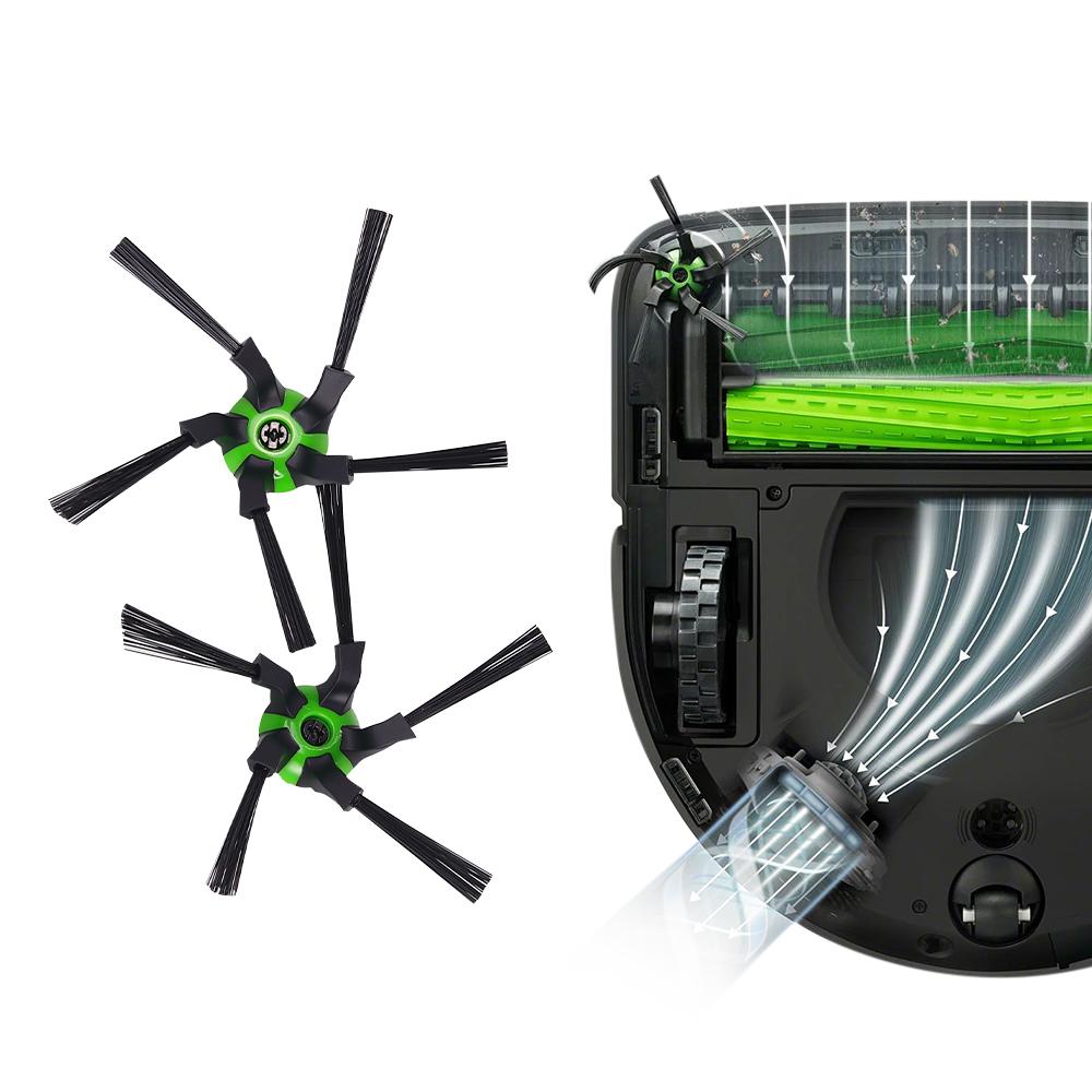 Боковые Щетки для iRobot Roomba S9 (9111) С9+ С9 Плюс (9111) Боковая щетка для робота-пылесоса для эффективной уборки