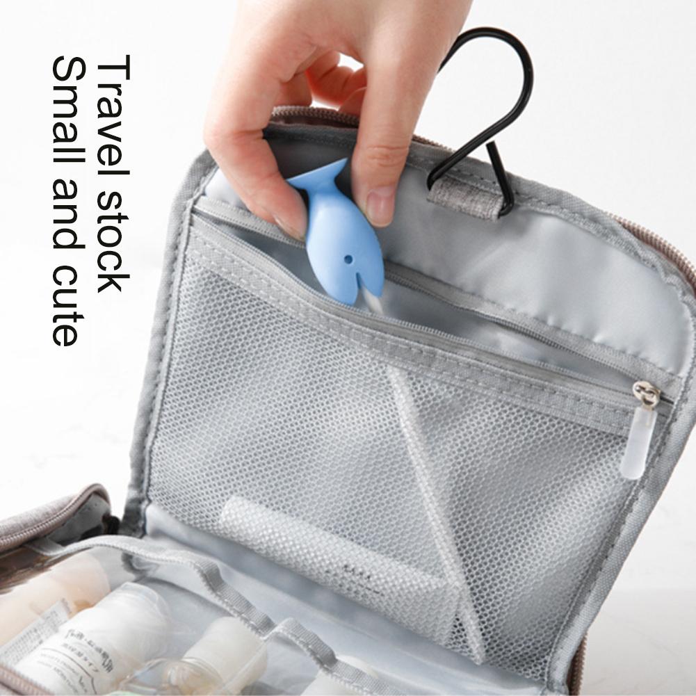 Cute Toothbrush Holder Cartoon Fish Silicone Makeup Brush Holder Pen Bracket Desktop Storage Decoration Tools