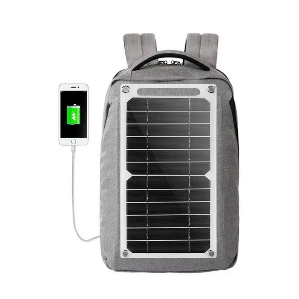 Versatile Power Source Solar Panel Charger 5V 6W Portable Solar System Outdoor Charging